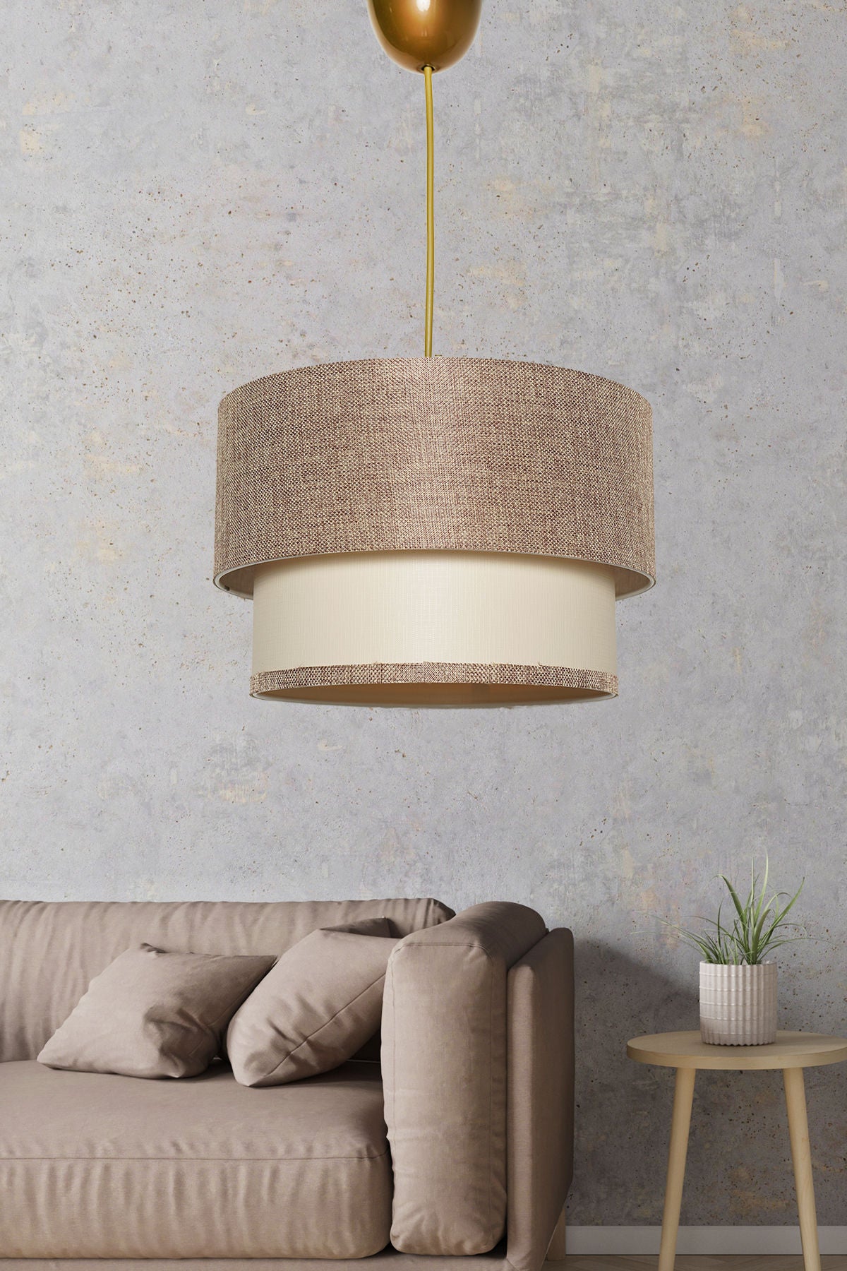 Candelabru SP288 - Auriu / Crem