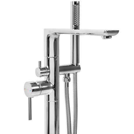 Baterie de podea Rea Flores Chrome