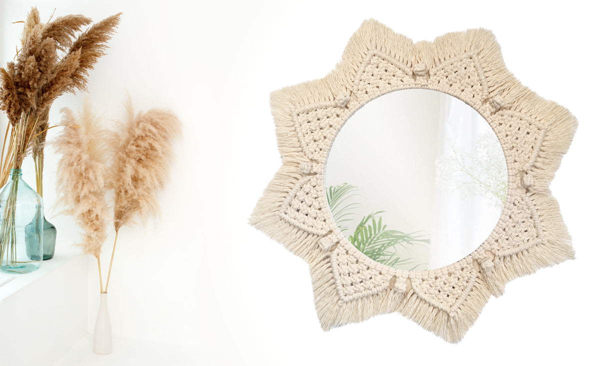 Oglinda perete Boho 53CM 322048