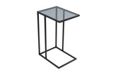 Noptiera Alaska C - Smoked Glass - Negru
