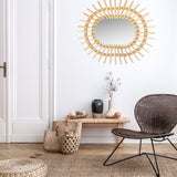 Oglinda perete Boho 57CM QDJ5749