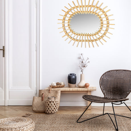 Oglinda perete Boho 57CM QDJ5749