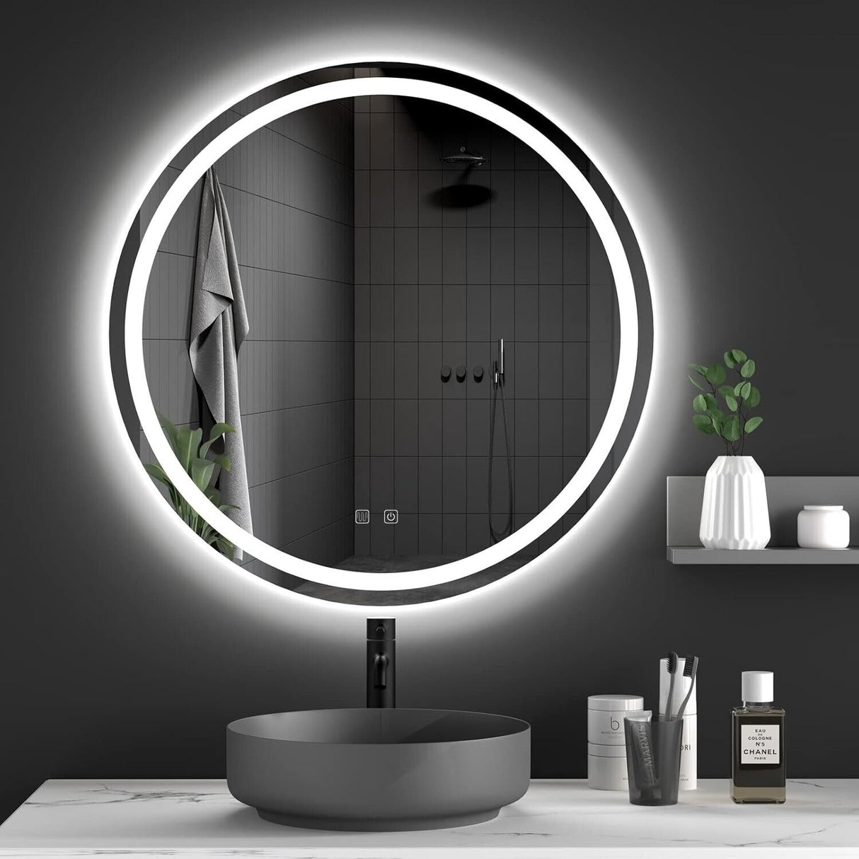 Oglinda LED  50cm BAS