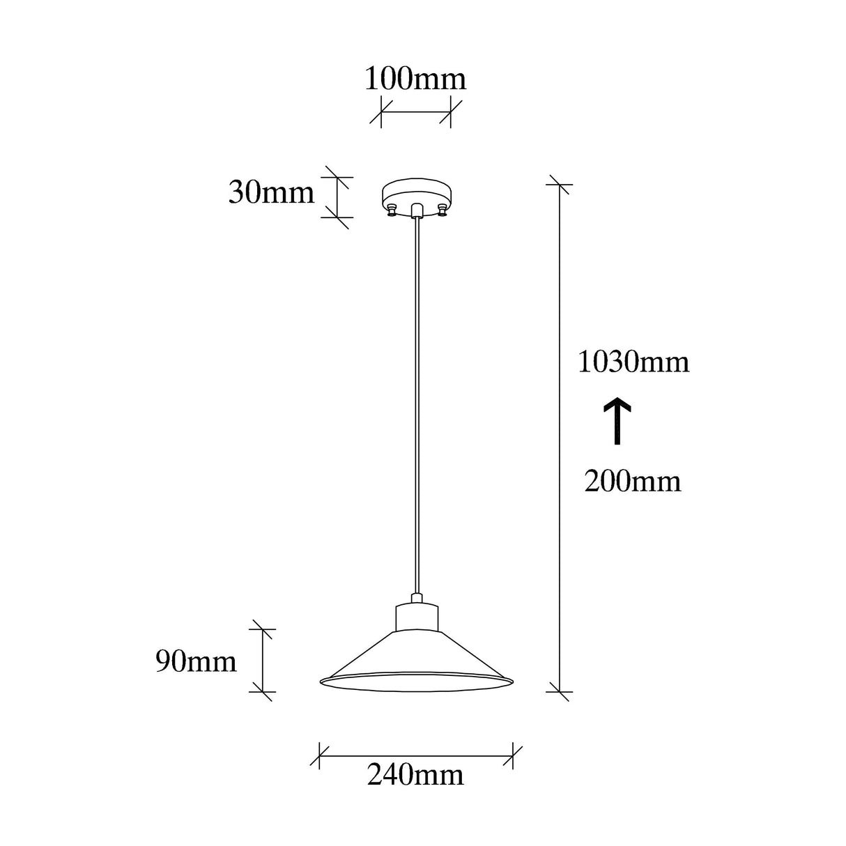 Candelabru GMN-00007 - Negru