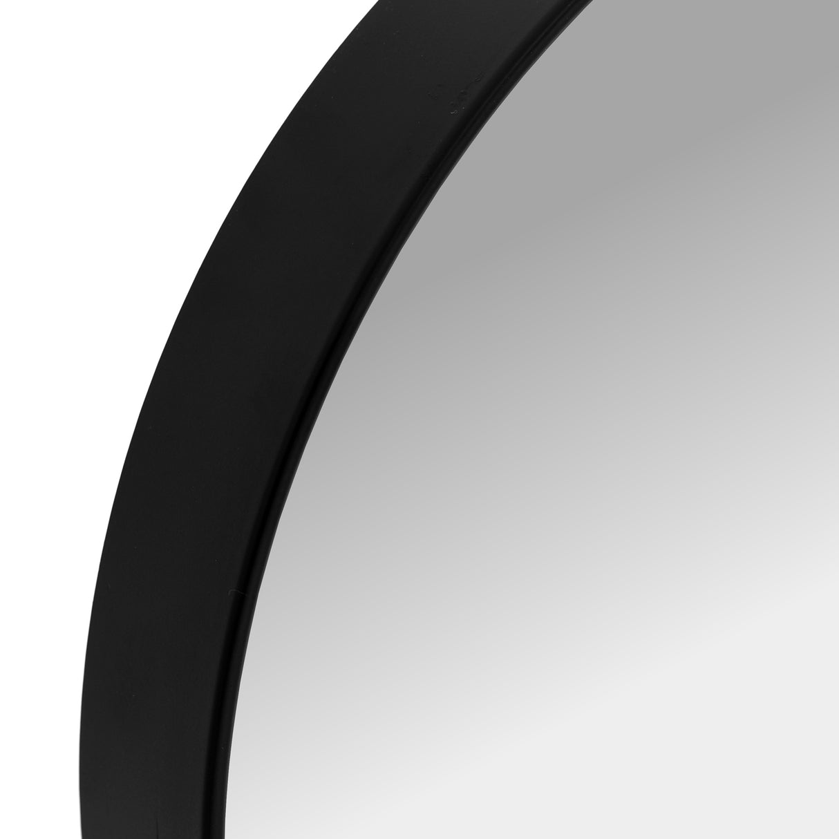 Oglinda rotunda Loft 39 cm Negru JZ-01