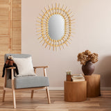 Oglinda perete Boho 57CM QDJ5749