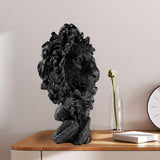 Obiect decorativ Lion-4 - Negru