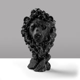 Obiect decorativ Lion-4 - Negru