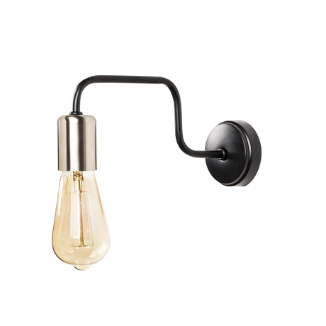Aplica perete Denge - 3432 - Negru / Nichel