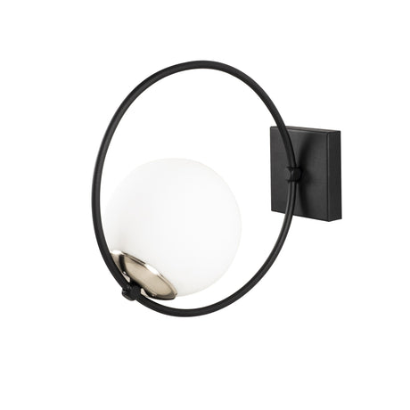 Aplica perete Dolunay - 3911 - Negru / Alb
