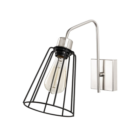 Aplica perete Ve - 6005 - Negru / Nichel