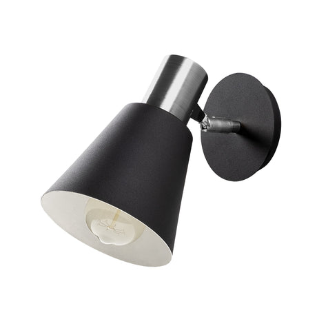 Aplica perete Kem - 6347 - Negru / Nichel