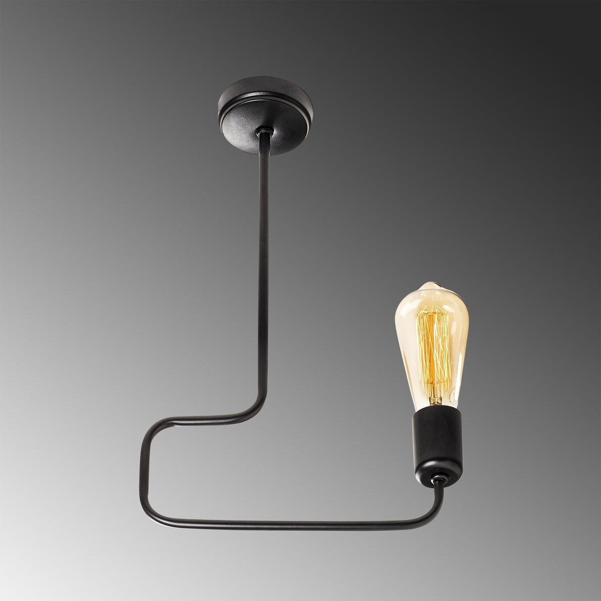 Candelabru Denge - 3438 - Negru