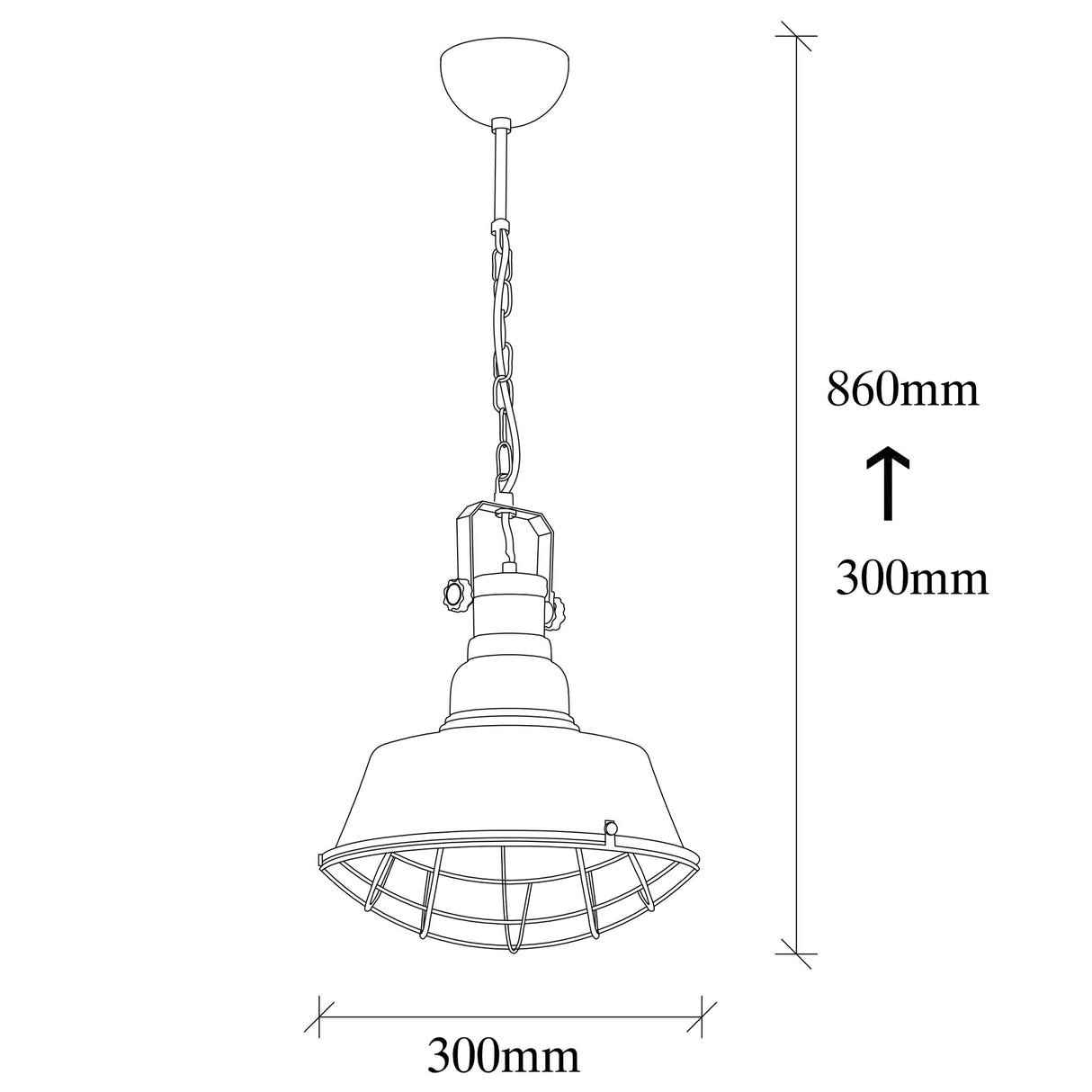 Candelabru Saglam - 3716 - Negru / Auriu
