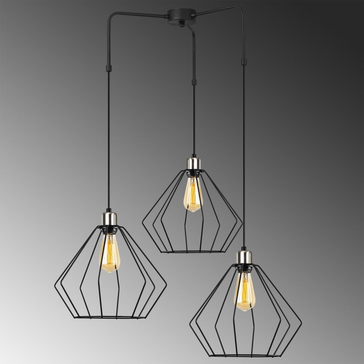 Candelabru Maden - 4531 - Negru