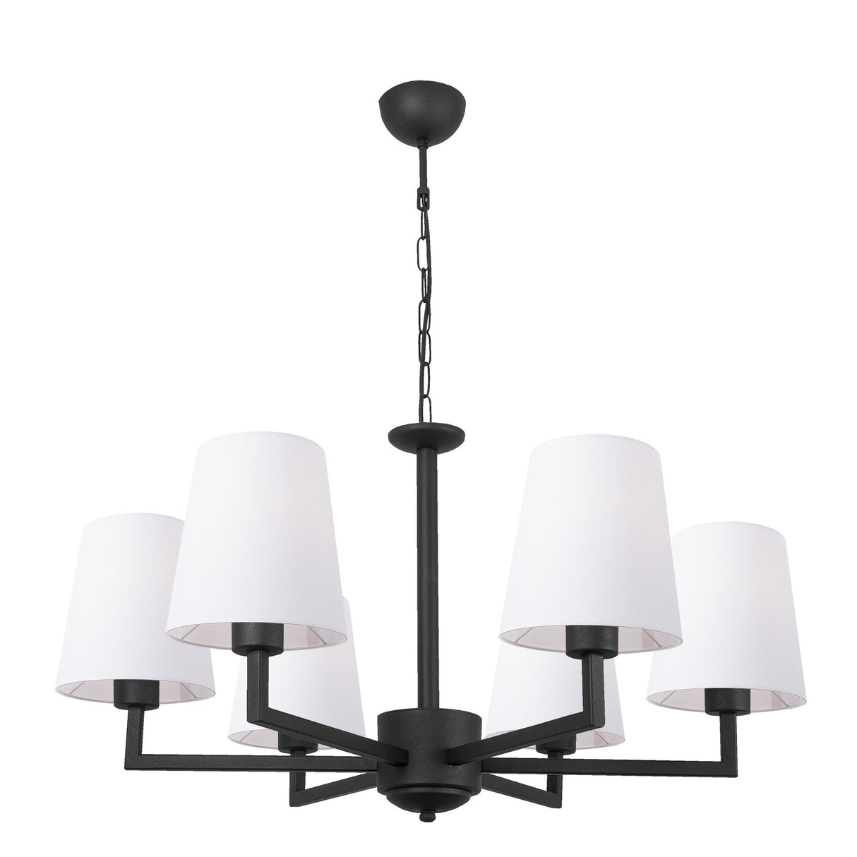 Candelabru Profil - 4643 - Negru / Alb