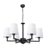 Candelabru Profil - 4643 - Negru / Alb