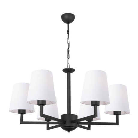 Candelabru Profil - 4643 - Negru / Alb
