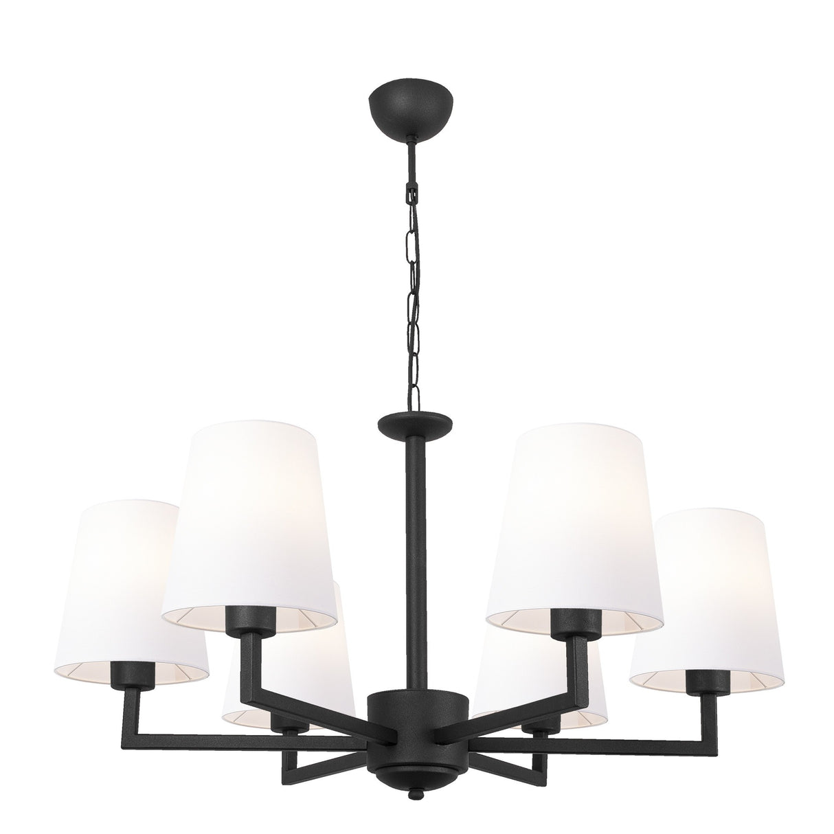 Candelabru Profil - 4643 - Negru / Alb