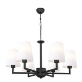 Candelabru Profil - 4643 - Negru / Alb