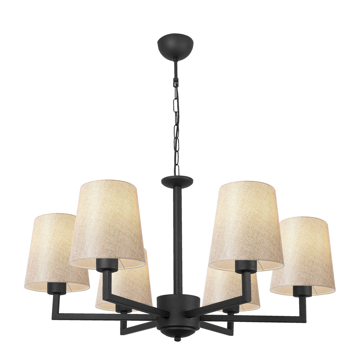 Candelabru Profil - 4644 - Negru / Crem