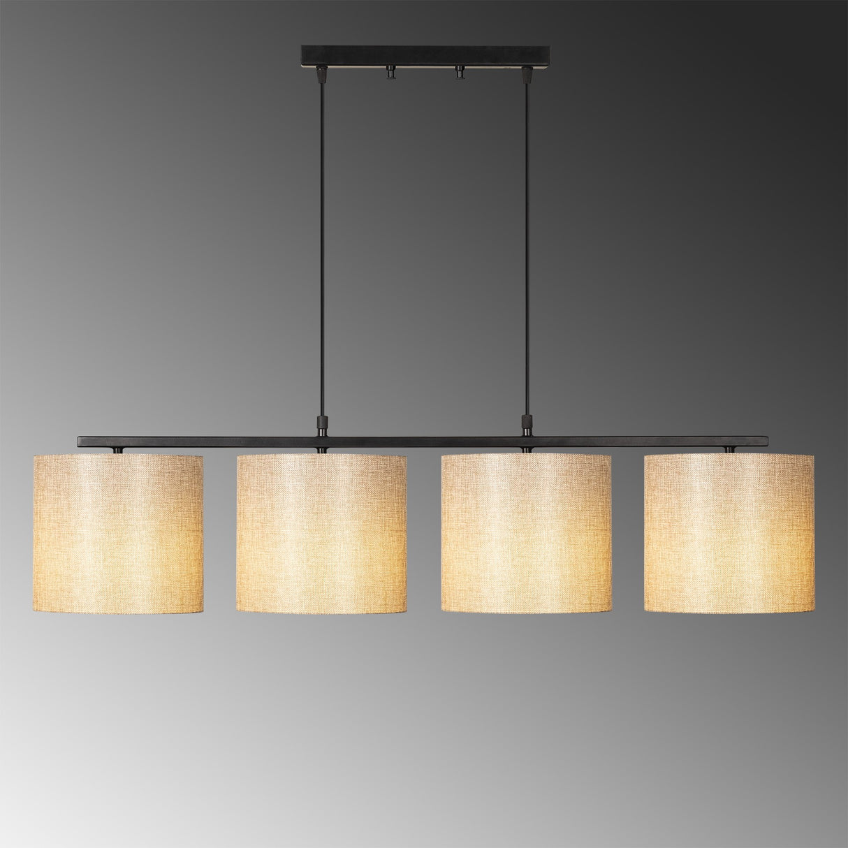 Candelabru Valiz - 4706 - Negru / Crem