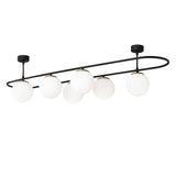 Candelabru Abakues - 4911 - Negru / Alb