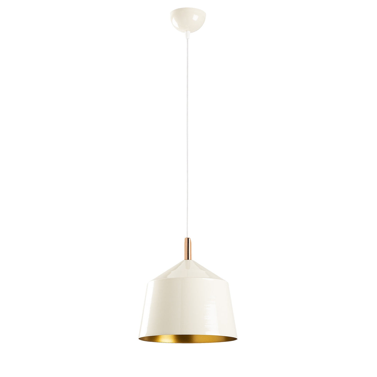 Candelabru Saglam - 3725 - Alb / Auriu / Cupru