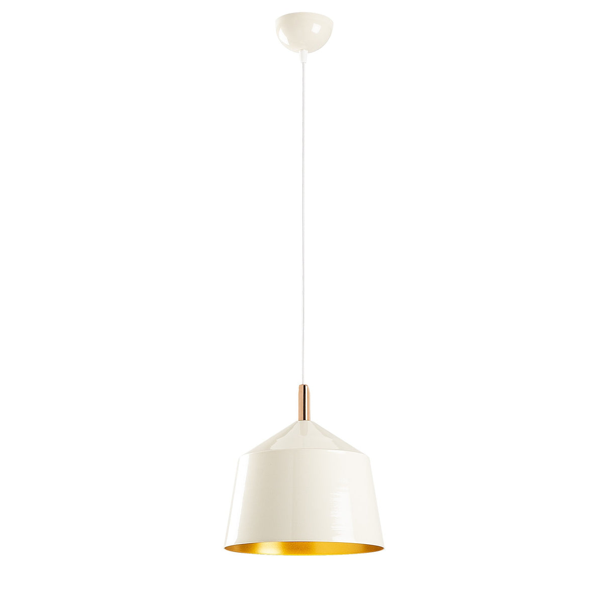 Candelabru Saglam - 3725 - Alb / Auriu / Cupru