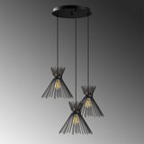 Candelabru Kirpi - 3085 - Negru