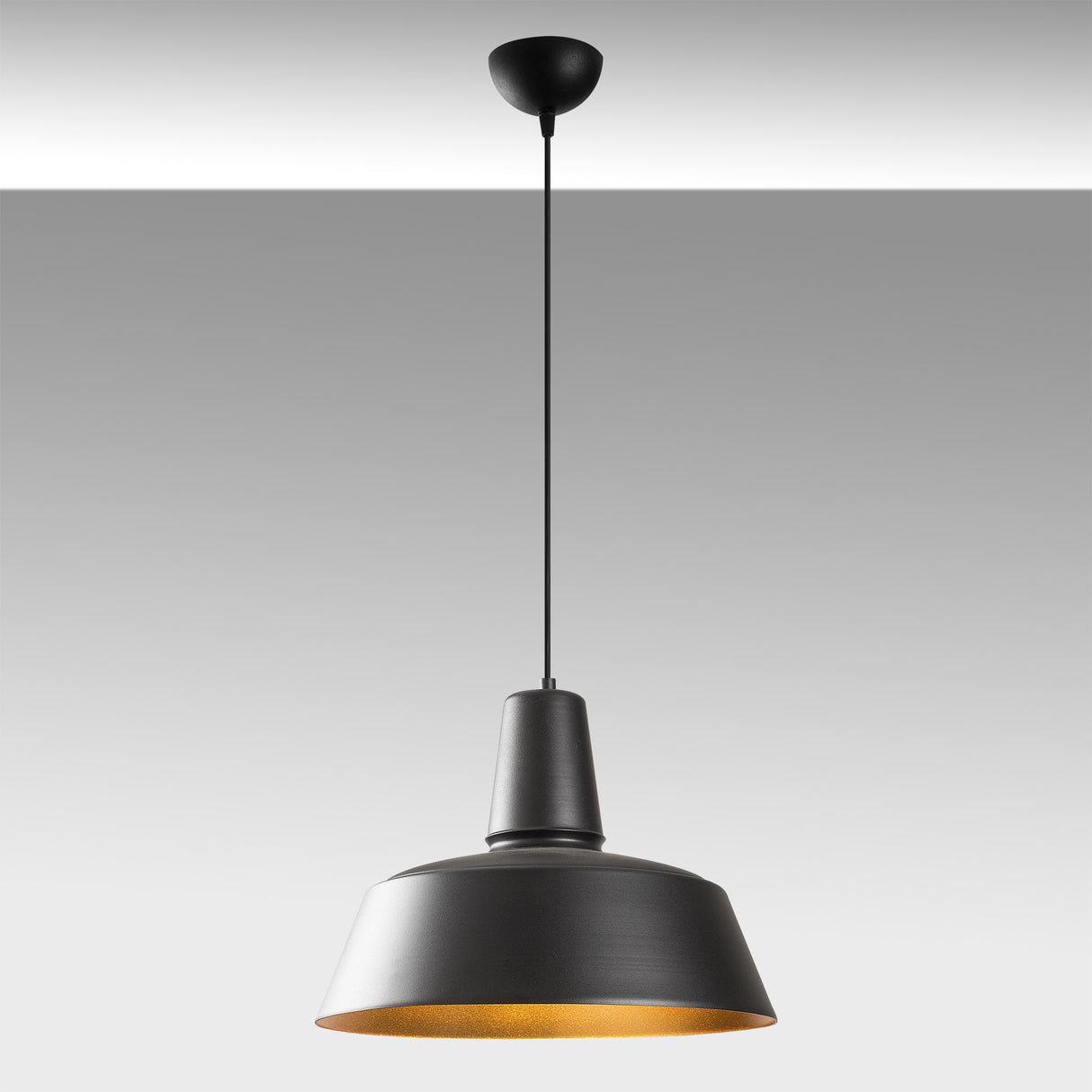 Candelabru Saglam - 3731 - Negru / Auriu