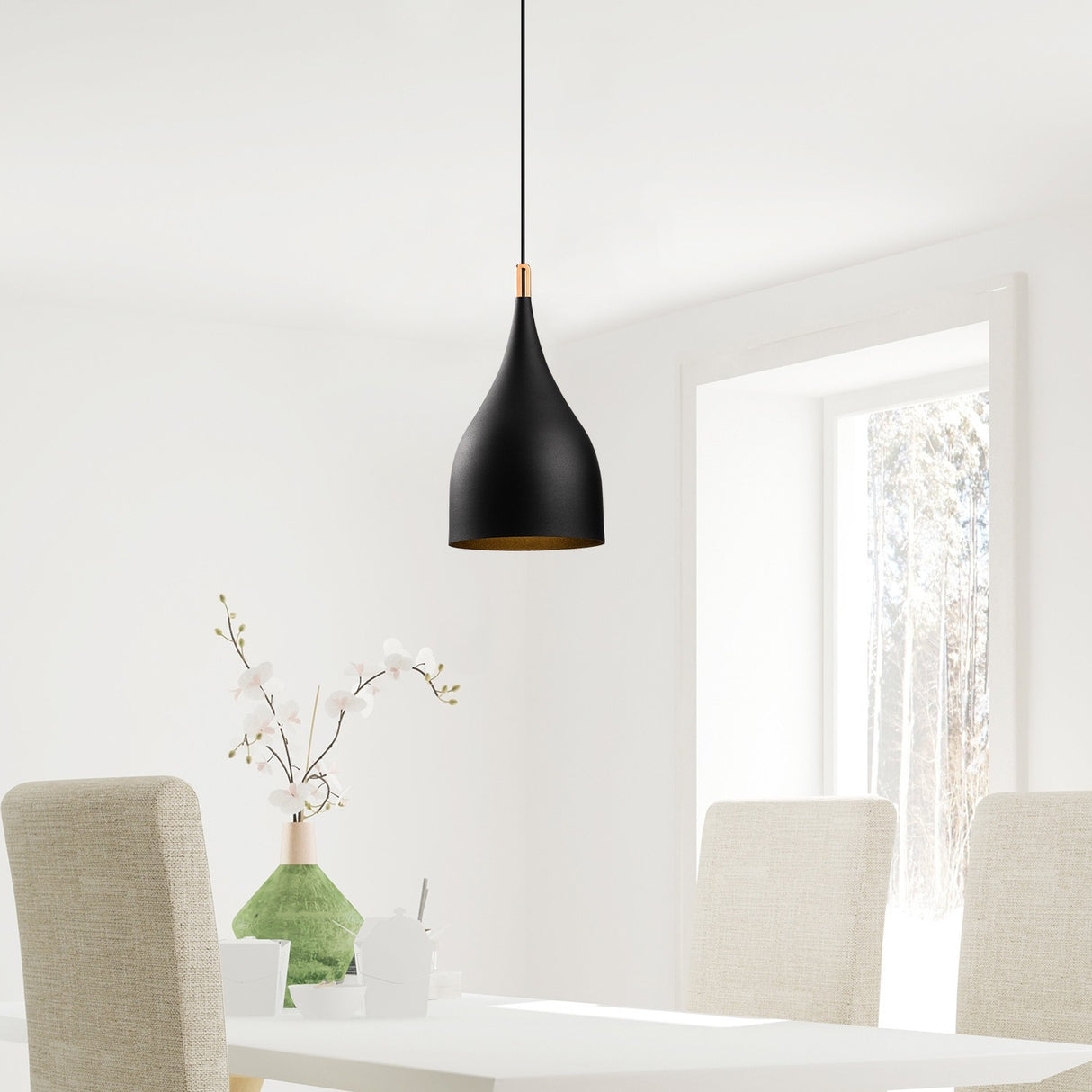 Candelabru Saglam - 3770 - Negru / Auriu