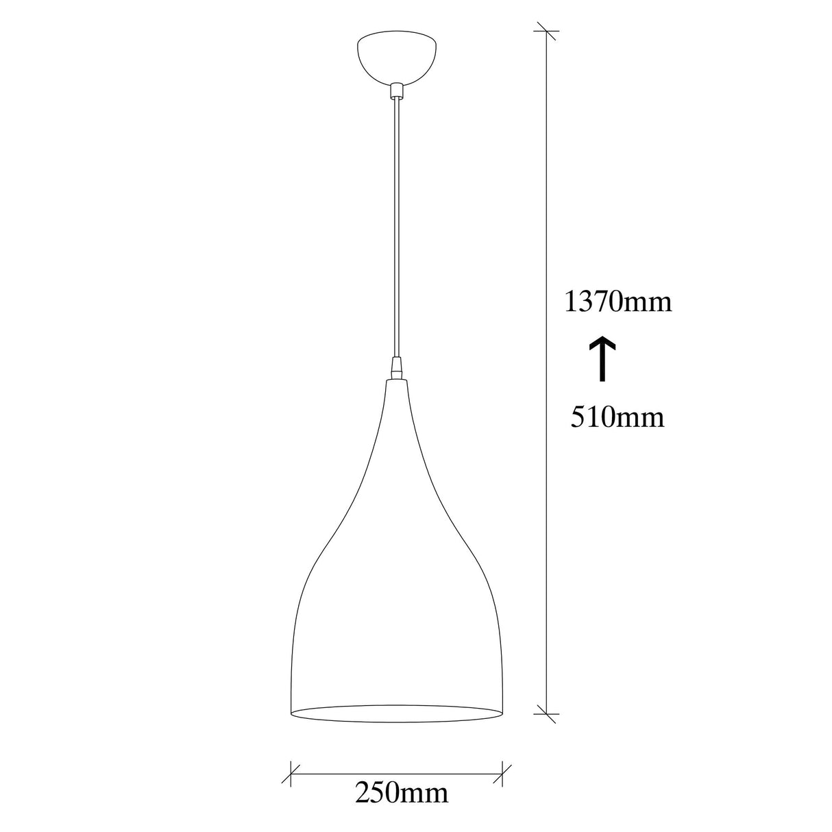 Candelabru Saglam - 3770 - Negru / Auriu