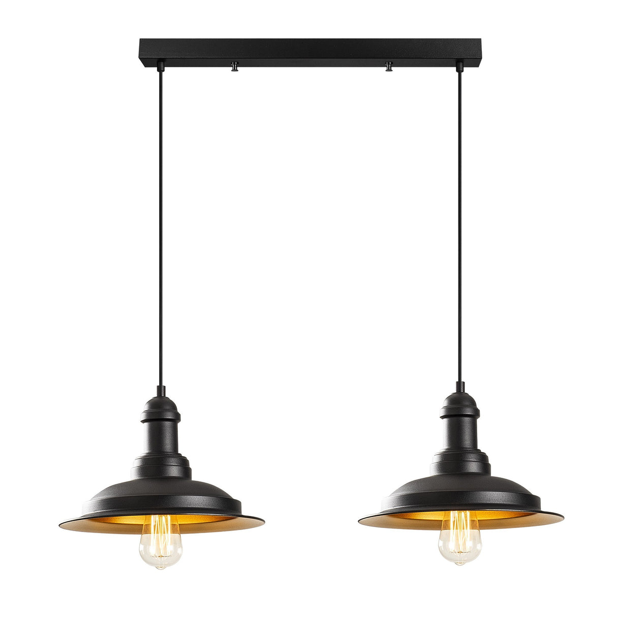 Candelabru Saglam - 3776 - Negru / Auriu