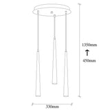 Candelabru Ugur - 6072 - Negru