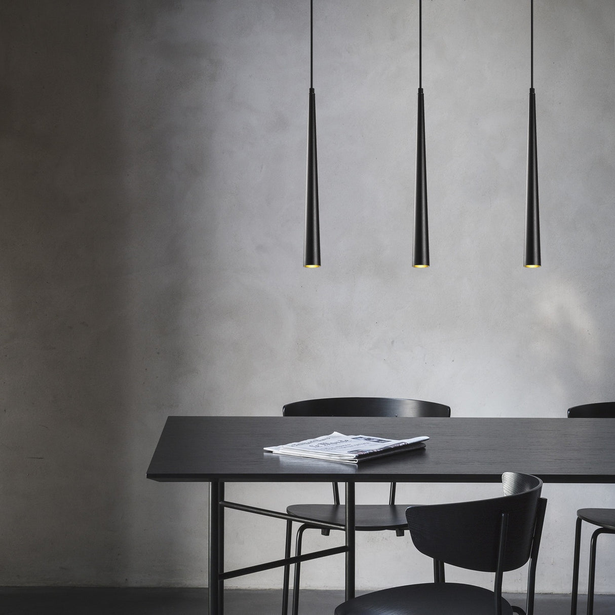Candelabru Ugur - 6074 - Negru