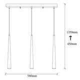 Candelabru Ugur - 6074 - Negru