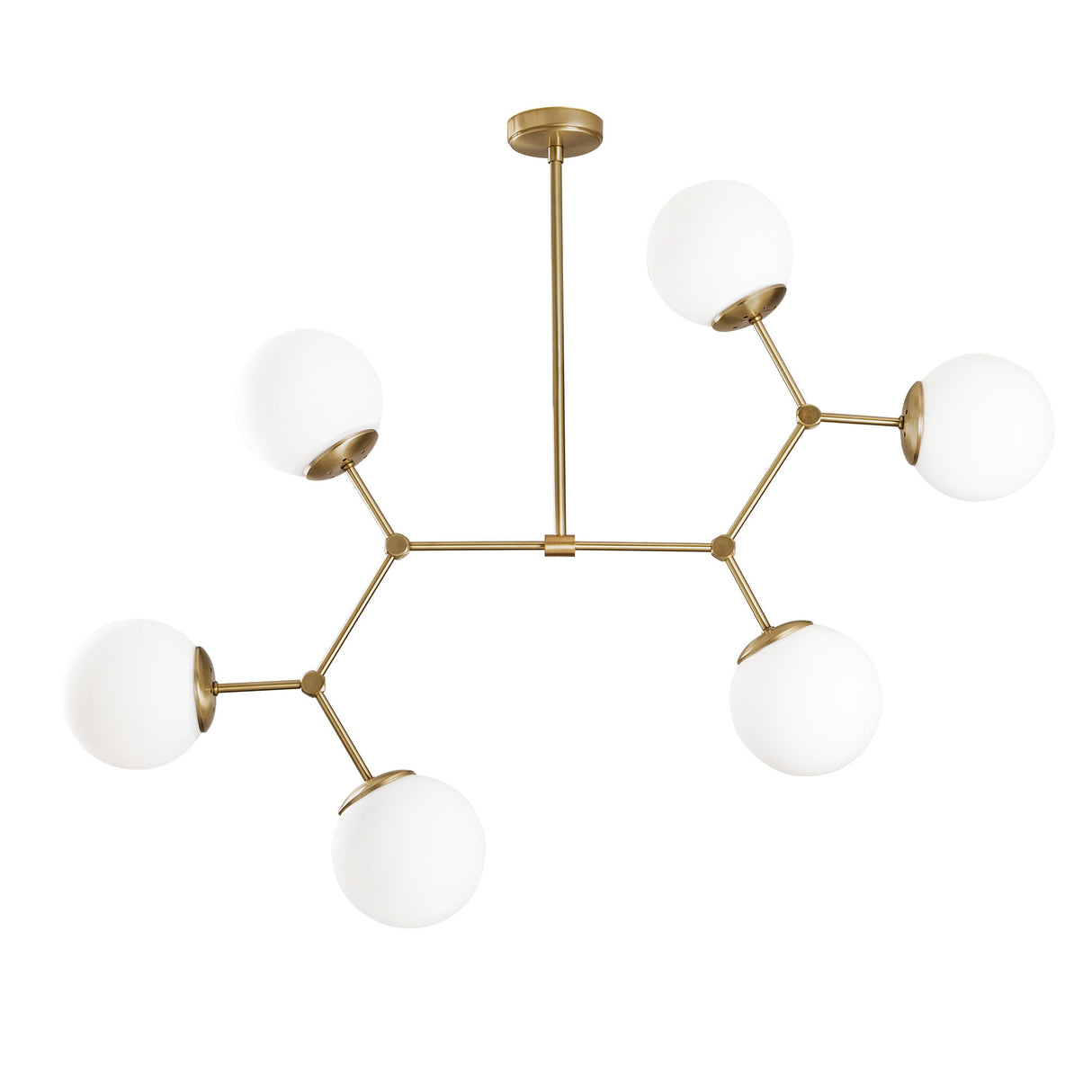 Candelabru Damar - 6327 - Galben / Alb