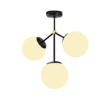 Candelabru Damar - 6336 - Negru / Alb