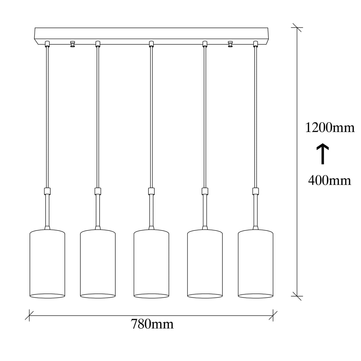 Candelabru Kem - 6386 - Auriu / Negru