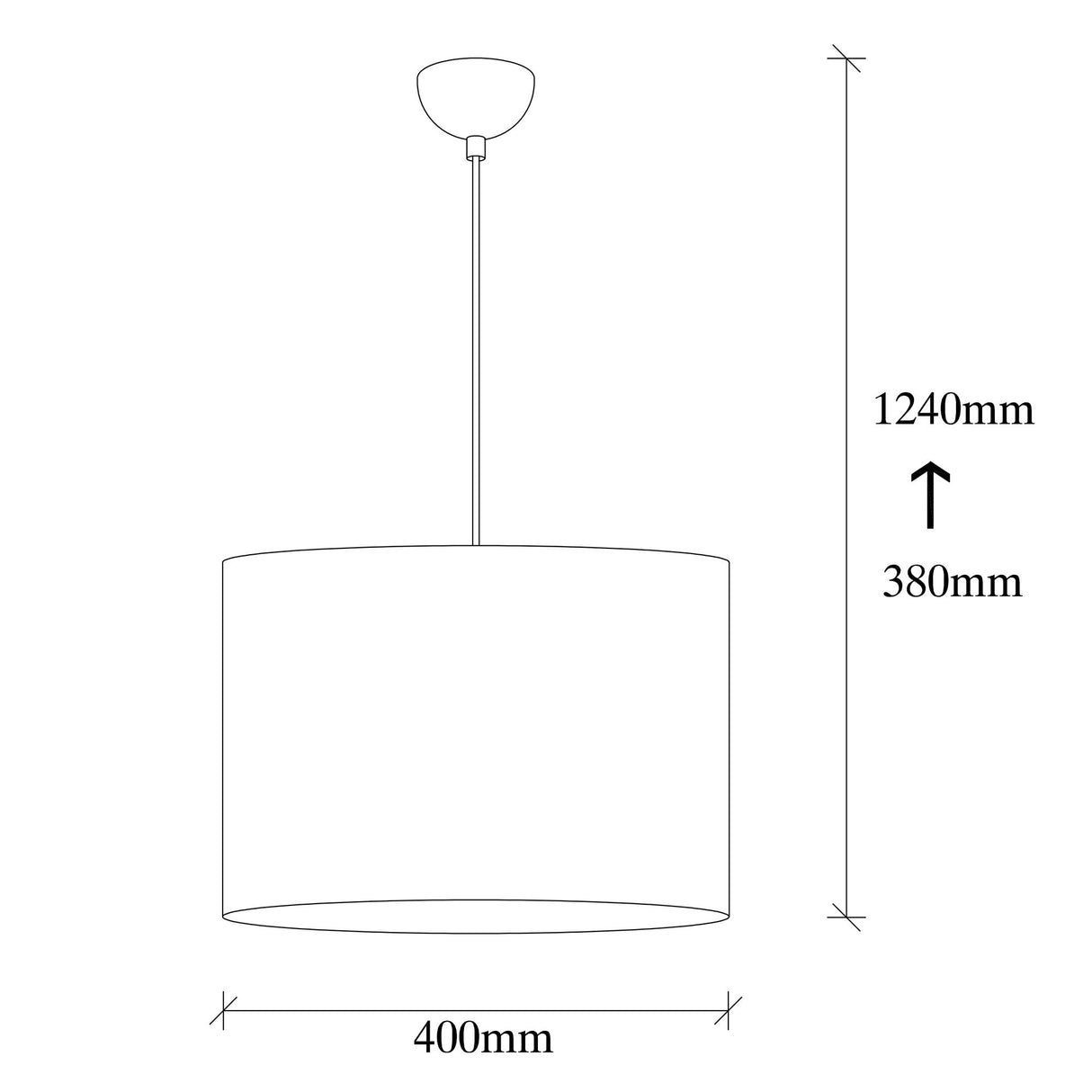 Candelabru Abajur - 6417 - Multicolor