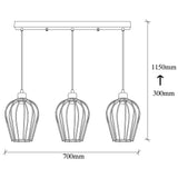 Candelabru Tel - 6701 - Negru