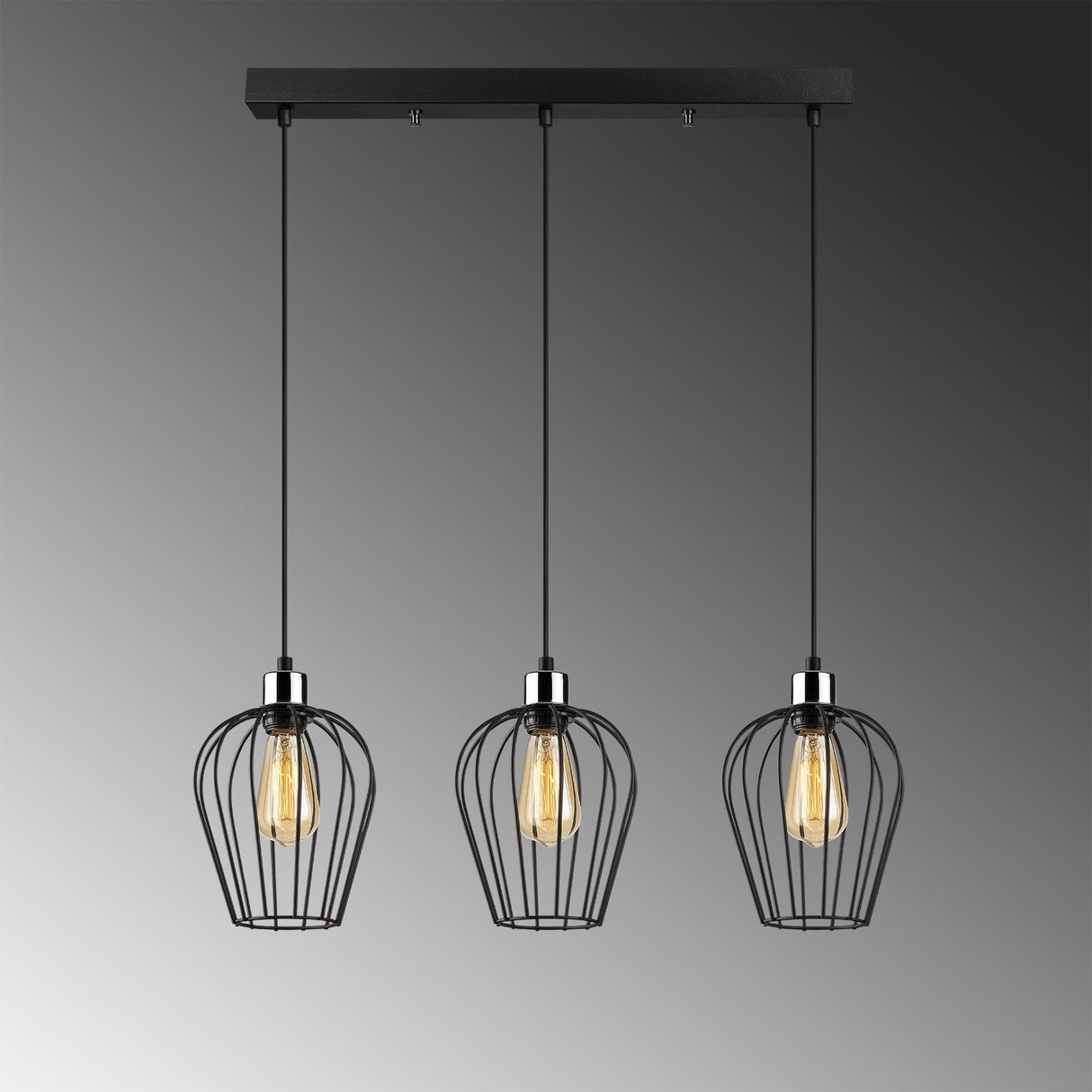Candelabru Tel - 6701 - Negru