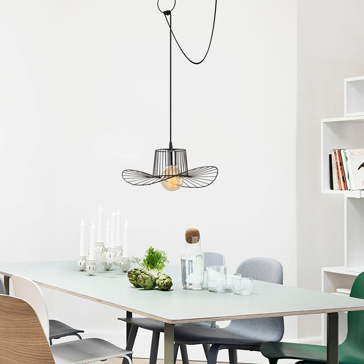 Candelabru Tel - 6731 - Negru