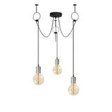 Candelabru Sirin - 6836 - Negru / Nichel