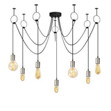 Candelabru Sirin - 6846 - Negru / Nichel