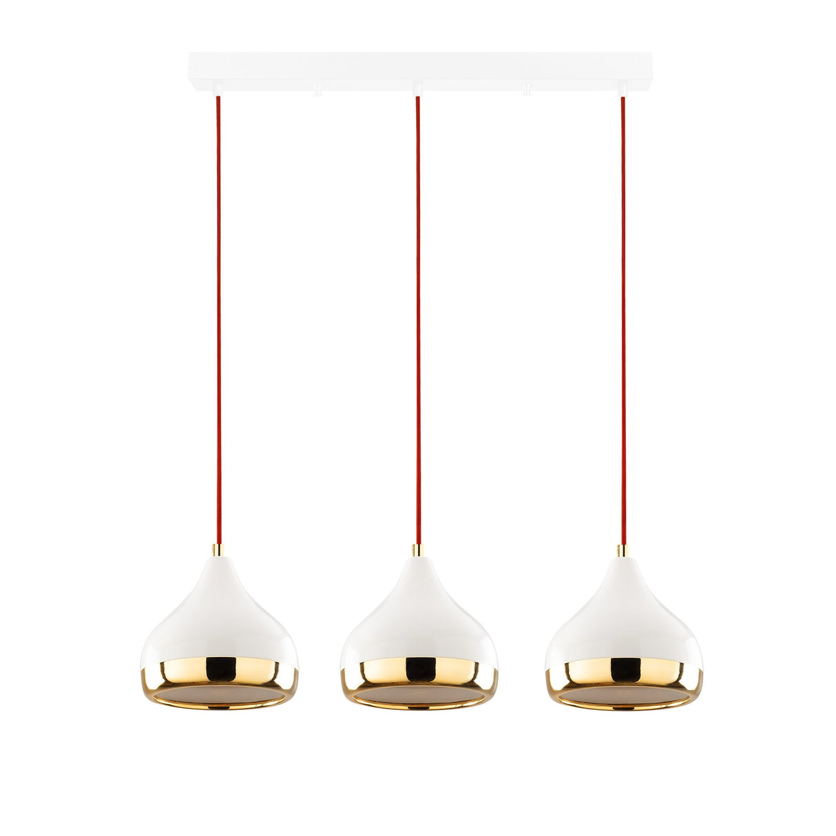 Candelabru Yildo - 6876 - Alb / Rosu / Auriu