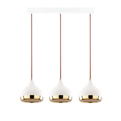 Candelabru Yildo - 6876 - Alb / Rosu / Auriu