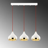 Candelabru Yildo - 6876 - Alb / Rosu / Auriu