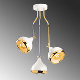 Candelabru Yildo - 6892 - Alb / Auriu